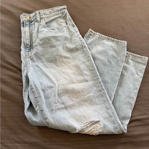 Light Blue Women's Jeans - Picture 2 of 6